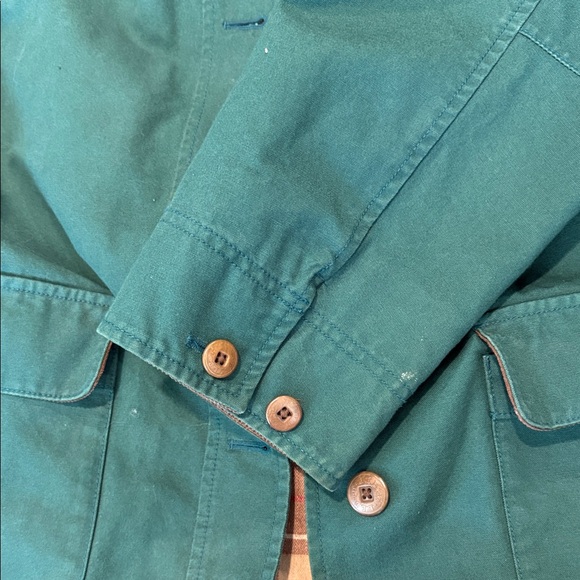 Vintage L.L. Bean Green Jacket with Brown Accents - Picture 7 of 8